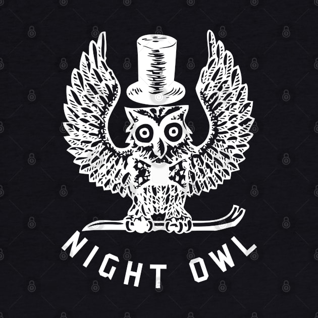 Night Owl - Wildlife-Sleep Is For The Weak - Hussle by Merchenland